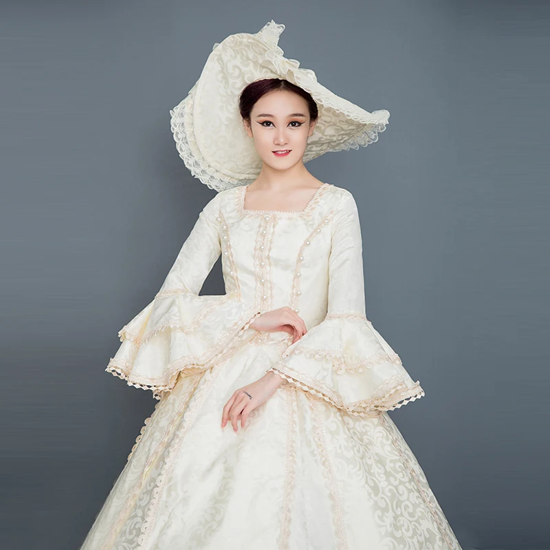 Victorian Civil War White Brocade Dress Vintage Wedding Dress Bridal Gown Theater Costume
Victorian Civil War White Brocade Dress Vintage Wedding Dress Bridal Gown Theater Costume