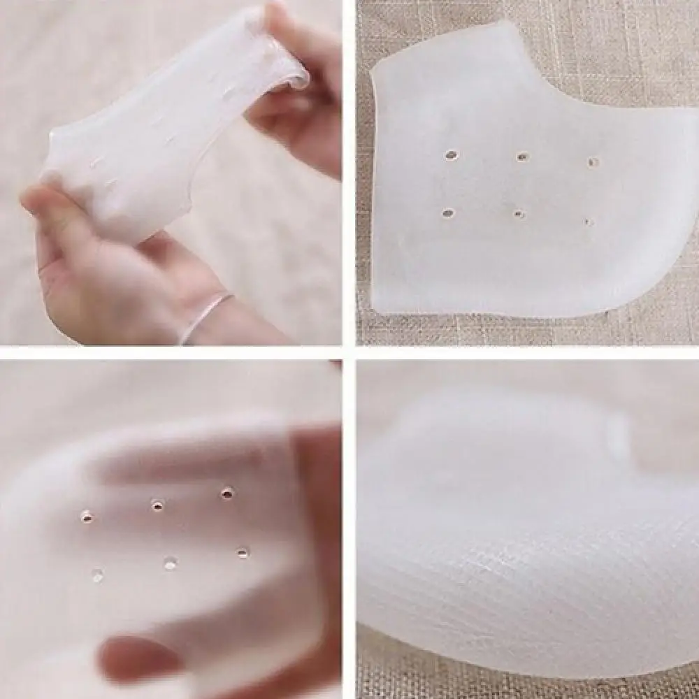 1 Pair Silicone Moisturizing Breathable Foot Skin Care Protector Pedicure Health Massager Moisturizing and Breathing Thin Porose
1 Pair Silicone Moisturizing Breathable Foot Skin Care Protector Pedicure Health Massager Moisturizing and Breathing Thin Porose