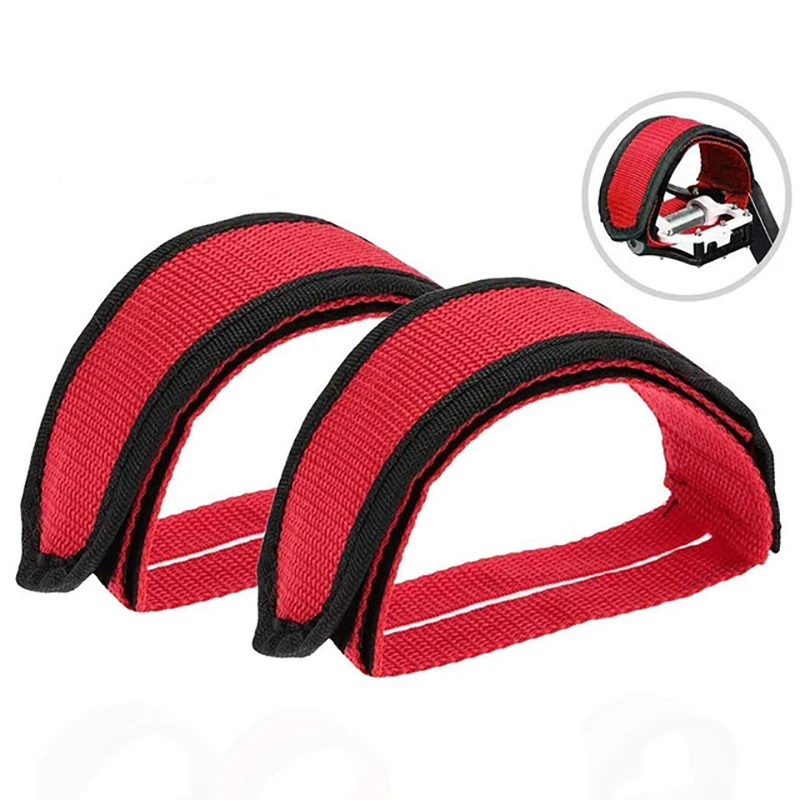 1pair Pedal Strap Nylon Bicycle Pedal Straps Toe Clip Foot Strap Belt Adhesivel Bicycle Pedal Tape Fixed Gear Bike Cycling Cover
1pair Pedal Strap Nylon Bicycle Pedal Straps Toe Clip Foot Strap Belt Adhesivel Bicycle Pedal Tape Fixed Gear Bike Cycling Cover