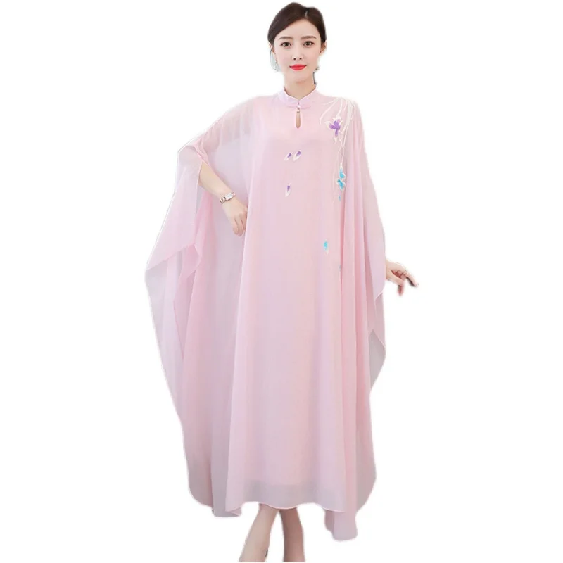 COIGARSAM Women Dress Summer Spring 2021 Office Lady Full Sleeve Chiffon Loose Solid Single Button Stand Neck White Pink Dresses
COIGARSAM Women Dress Summer Spring 2021 Office Lady Full Sleeve Chiffon Loose Solid Single Button Stand Neck White Pink Dresses