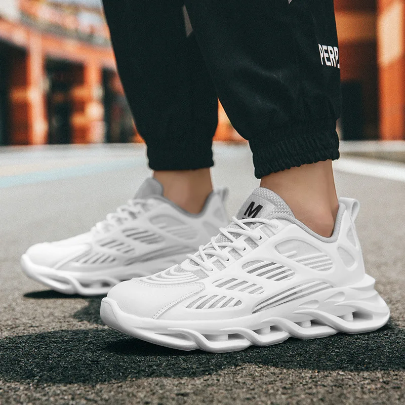 Korean version of the trend of light ice silk breathable hollow white shoes men's casual running shoes trendy men's essential
Korean version of the trend of light ice silk breathable hollow white shoes men's casual running shoes trendy men's essential