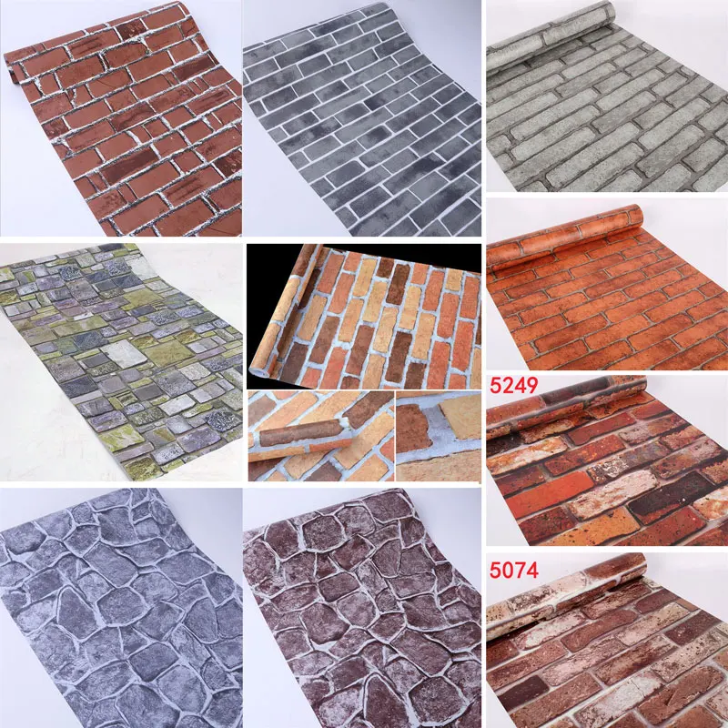 10M Living Room Kitchen Bathroom Waterproof Wall Sticker Home Decor Removable Vinyl PVC Brick Stone Self Adhesive Wallpaper
10M Living Room Kitchen Bathroom Waterproof Wall Sticker Home Decor Removable Vinyl PVC Brick Stone Self Adhesive Wallpaper