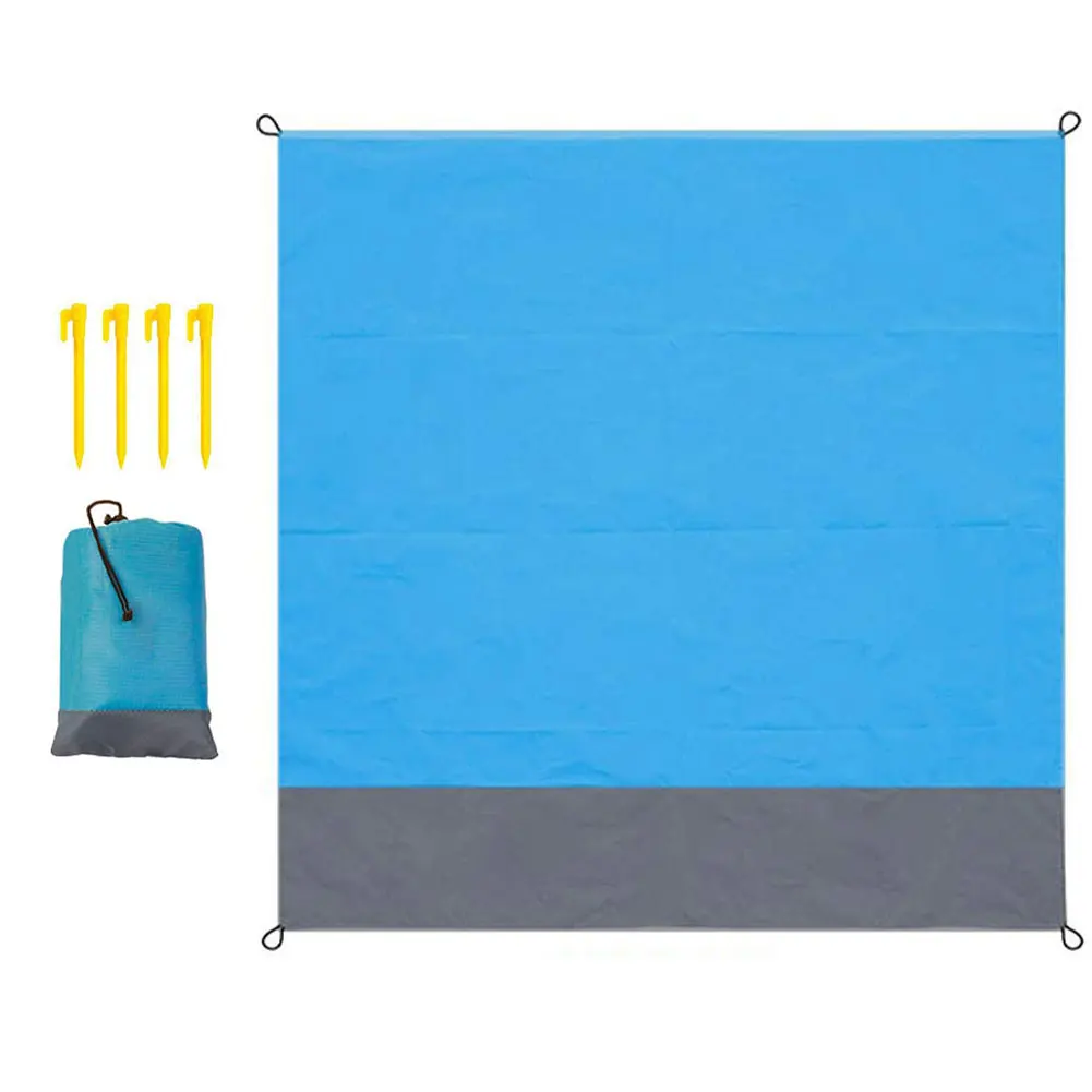Waterproof Pocket Beach Blanket Picnic Mat Rug Portable Sandproof Nylon Blanket Outdoor Travel Camping Hiking Mat Sleeping Pad
Waterproof Pocket Beach Blanket Picnic Mat Rug Portable Sandproof Nylon Blanket Outdoor Travel Camping Hiking Mat Sleeping Pad