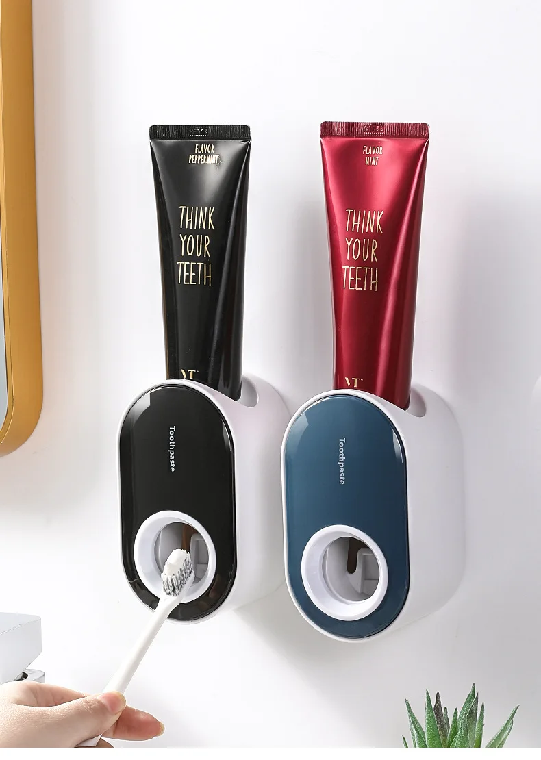 1PC Wall Mount Automatic Toothpaste Dispenser Bathroom Accessories Set Toothpaste Squeezer Dispenser Toothbrush Holder OK 1133
1PC Wall Mount Automatic Toothpaste Dispenser Bathroom Accessories Set Toothpaste Squeezer Dispenser Toothbrush Holder OK 1133