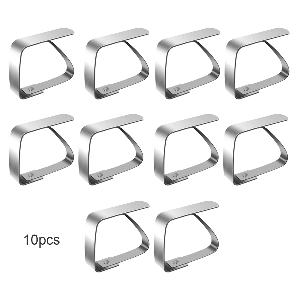 10PCS Table Useful Cloth Stainless Steel Clip Adjustable 5x4cm Wedding Table Cover Clamp Holder Round Tablecloth Stable Clip
10PCS Table Useful Cloth Stainless Steel Clip Adjustable 5x4cm Wedding Table Cover Clamp Holder Round Tablecloth Stable Clip