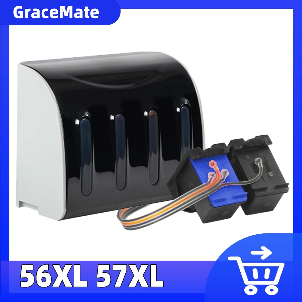 57 56 Ciss Bulk Ink Replacement For Hp 57 56 For Deskjet 450 450cbi 450ci 450wbt F4140 F4180 5150 5550 5652 5655 Printer
57 56 Ciss Bulk Ink Replacement For Hp 57 56 For Deskjet 450 450cbi 450ci 450wbt F4140 F4180 5150 5550 5652 5655 Printer