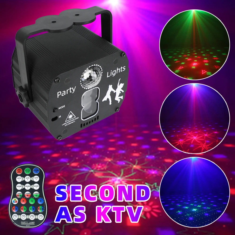 Mini USB Charging LED Laser Light Disco DJ Stage Projector Lamp with Remote Control Festival Atmosphere Light Party Decoration
Mini USB Charging LED Laser Light Disco DJ Stage Projector Lamp with Remote Control Festival Atmosphere Light Party Decoration