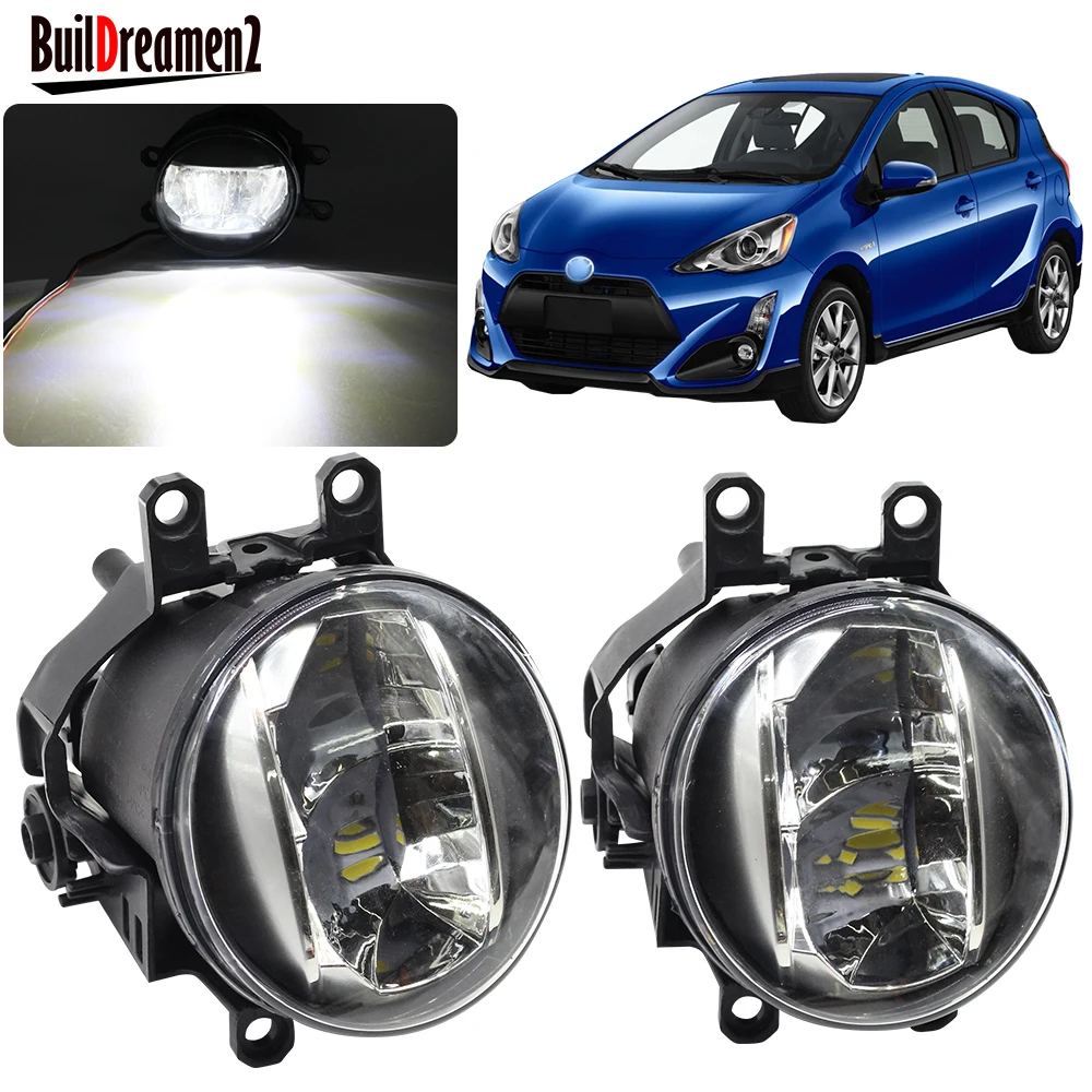 2 X Fog Light Assembly For Toyota Prius C 2014-2019 30W 4000LM Car Front Bumper LED Fog Daytime Running Lamp DRL 12V
2 X Fog Light Assembly For Toyota Prius C 2014-2019 30W 4000LM Car Front Bumper LED Fog Daytime Running Lamp DRL 12V