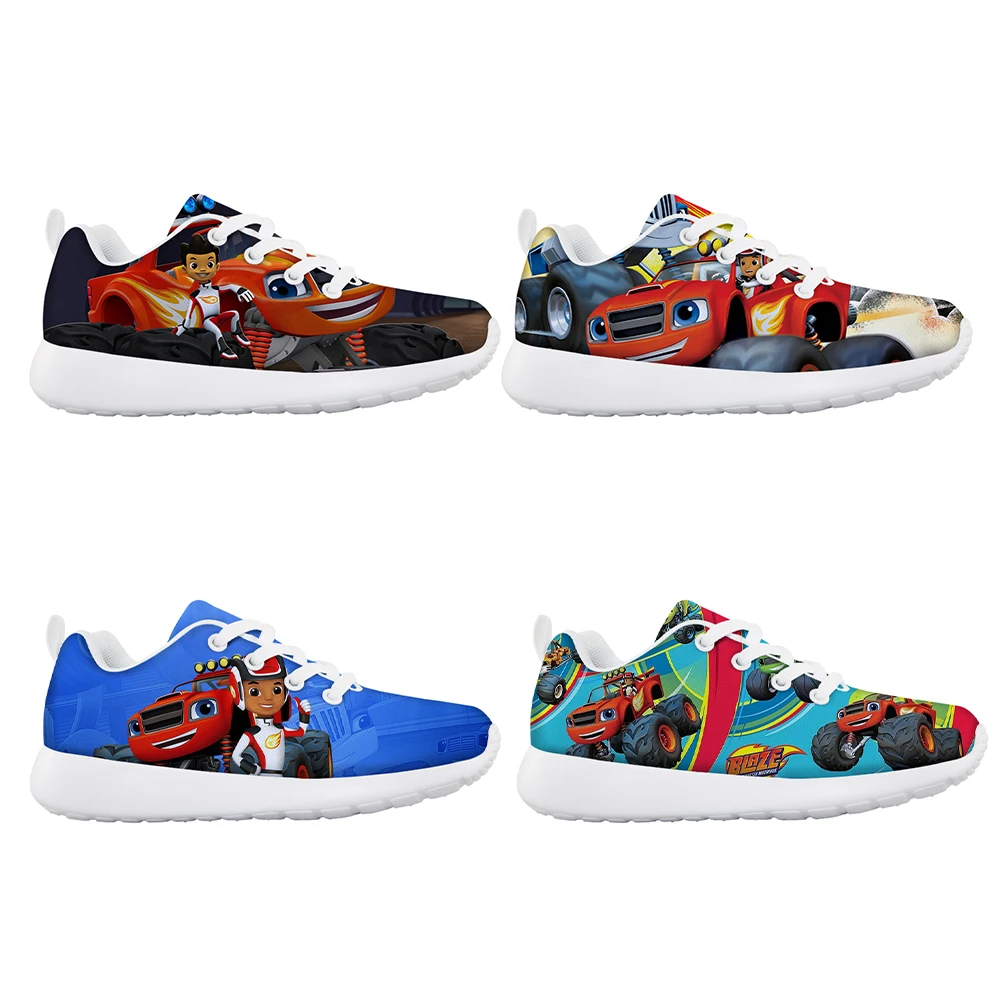 Boys Girls Flats Sport Sneakers Cartoon Blaze and the Monster Machines Oudoor Running Basketball Shoes Child Kids Enfant Zapatos
Boys Girls Flats Sport Sneakers Cartoon Blaze and the Monster Machines Oudoor Running Basketball Shoes Child Kids Enfant Zapatos