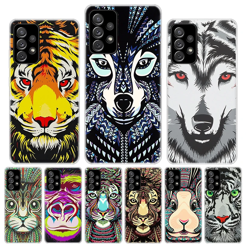 Fashion Lion Wolf Tiger Silicon Call Phone Case For Samsung Galaxy A72 A52 A71 A51 A32 A22 A12 A02S A31 A21S M21 M31S M51 Cover
Fashion Lion Wolf Tiger Silicon Call Phone Case For Samsung Galaxy A72 A52 A71 A51 A32 A22 A12 A02S A31 A21S M21 M31S M51 Cover
