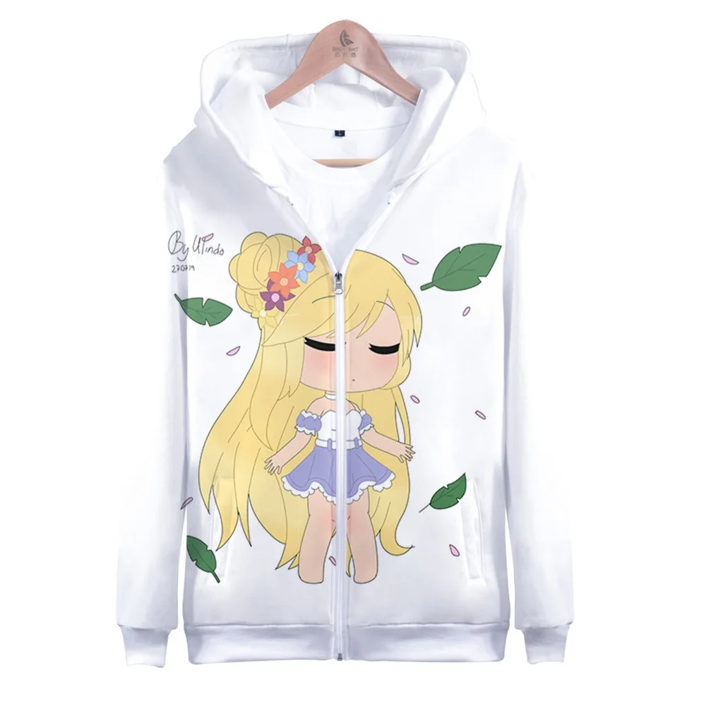 hot sale Creative Boy/girls Zipper Hoodies Gacha Life Clothes 3D Game Kawaii Sweatshirt Personality Zipper kid Jackets Oversized
hot sale Creative Boy/girls Zipper Hoodies Gacha Life Clothes 3D Game Kawaii Sweatshirt Personality Zipper kid Jackets Oversized