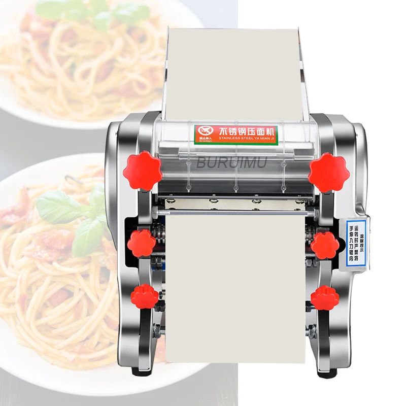 Stainless Steel Noodle Machine Electric Dough Cutting Machine Dumpling Noodle Making Machine Changeable Rolls And Blades
Stainless Steel Noodle Machine Electric Dough Cutting Machine Dumpling Noodle Making Machine Changeable Rolls And Blades