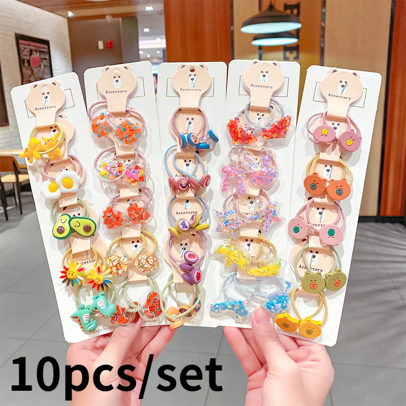 10 Pcs/Set New Girls Cute Cartoon Flower Small Scrunchie Lovely Rubber Bands Ponytail Holder Headband Fashion Hair Accessories
10 Pcs/Set New Girls Cute Cartoon Flower Small Scrunchie Lovely Rubber Bands Ponytail Holder Headband Fashion Hair Accessories