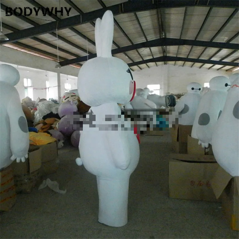 Custom Big White Rabbit Cartoon Puppet Costume Promotion Walking Puppet Props Adult Wear Plush Animal Head Set Doll Mascots
Custom Big White Rabbit Cartoon Puppet Costume Promotion Walking Puppet Props Adult Wear Plush Animal Head Set Doll Mascots