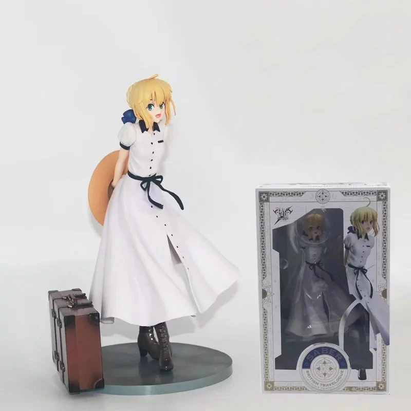 IN STOCK Anime Fate/Stay Night Saber Altria Pendragon British Travelogue 1/7 Scale Painted Action Figure Model Kids Toys
IN STOCK Anime Fate/Stay Night Saber Altria Pendragon British Travelogue 1/7 Scale Painted Action Figure Model Kids Toys