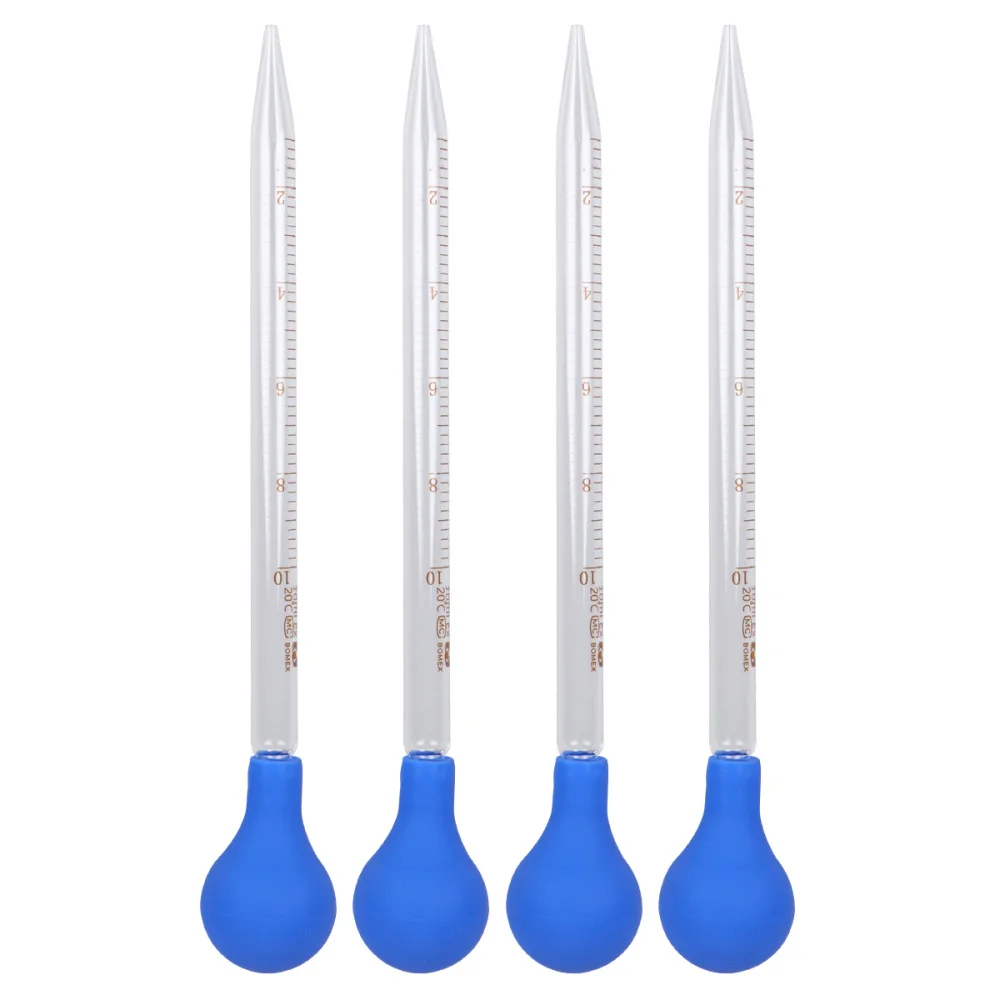 4Pcs 10ml Droppers Silicone Mold Pipette Dropper for School Home Supplies(Transparent) 
4Pcs 10ml Droppers Silicone Mold Pipette Dropper for School Home Supplies(Transparent)