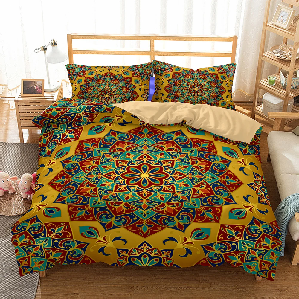 Bohemia Bedding Set Feathers Shape Pattern Bed Cover Color Round Color Pattern Bohemia Chic Colorful Tribal Duvet Cover set
Bohemia Bedding Set Feathers Shape Pattern Bed Cover Color Round Color Pattern Bohemia Chic Colorful Tribal Duvet Cover set