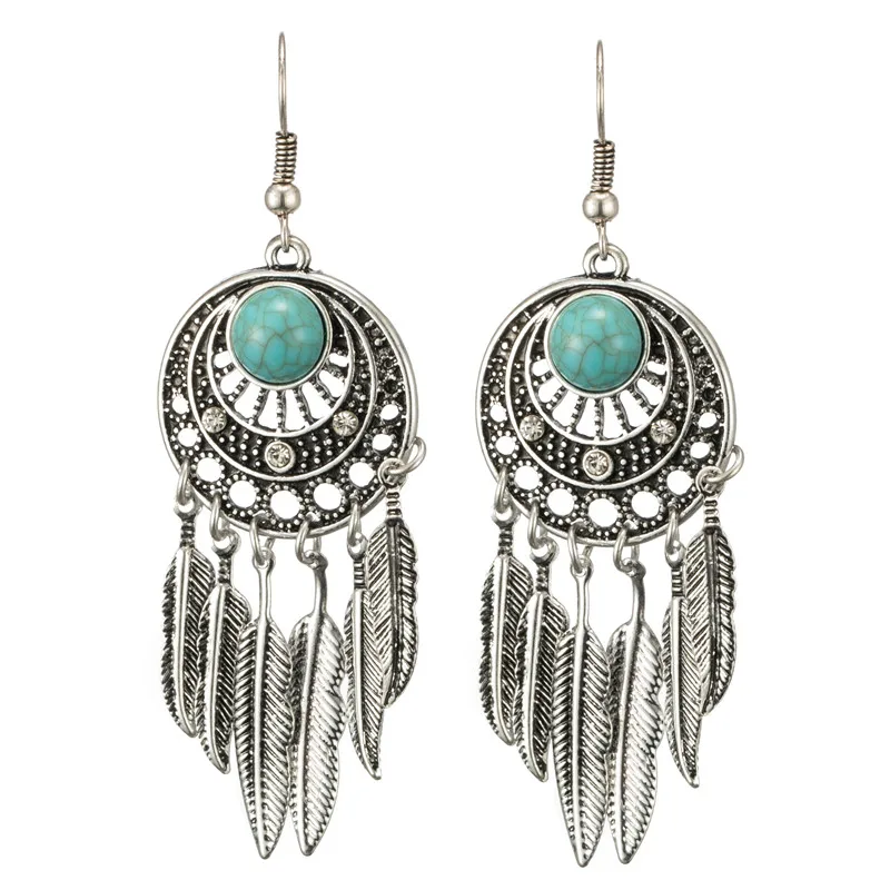 Vintage Women's Ethnic Boho Tassel Drop Earrings with Stone Fashion Wedding Bridal Dangle Earrings Jewelry Accessories Gift
Vintage Women's Ethnic Boho Tassel Drop Earrings with Stone Fashion Wedding Bridal Dangle Earrings Jewelry Accessories Gift