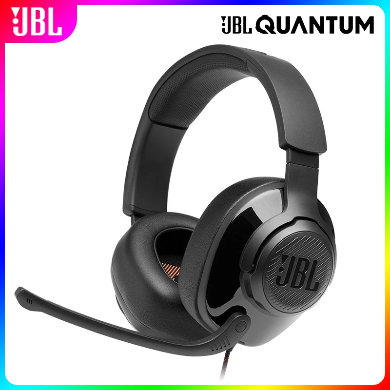 

JBL Quantum 200 Wired Gaming Headphone with Mic Foldable Headset Earphone for PlayStation/Nintendo Switch/iPhone/ Mac//VR