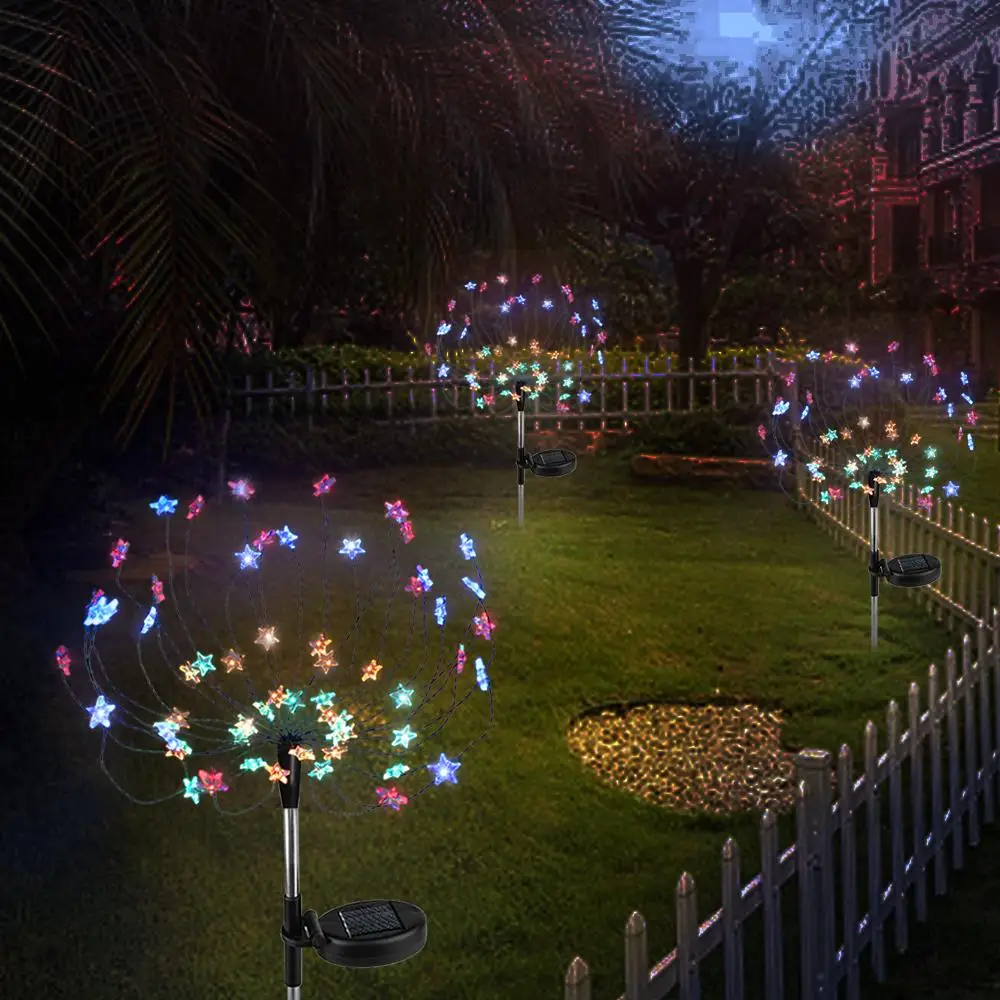 Creative Star Fairy Bouquet Dandelion Lights Solar Energy Garden/Yard 60LEDs Festival Star Solar Fairy Light
Creative Star Fairy Bouquet Dandelion Lights Solar Energy Garden/Yard 60LEDs Festival Star Solar Fairy Light