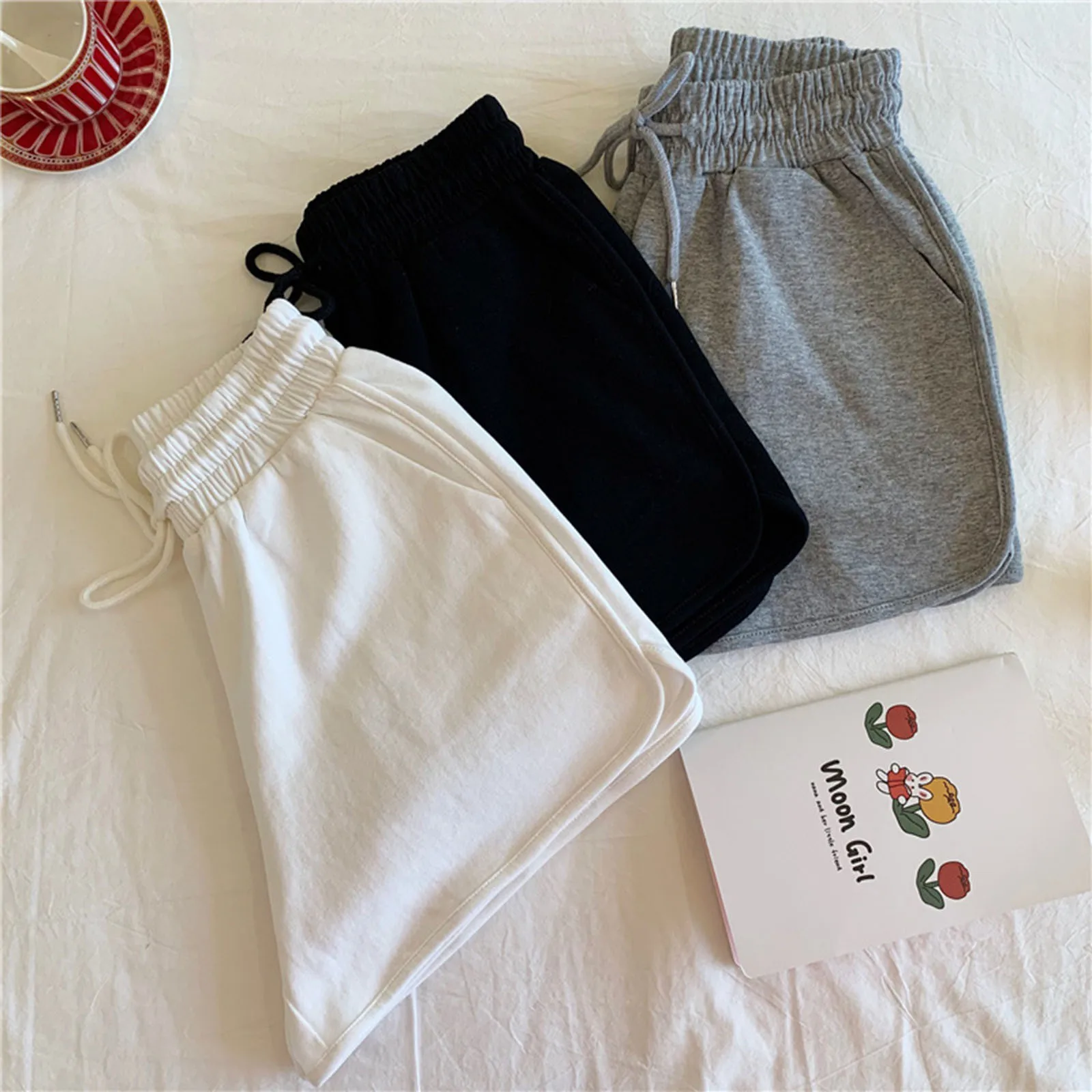 Women Shorts Oversize Elastic 2021 Womens Plus Size Comfy Drawstring Casual Elastic Waist Pocket Loose Shorts
Women Shorts Oversize Elastic 2021 Womens Plus Size Comfy Drawstring Casual Elastic Waist Pocket Loose Shorts