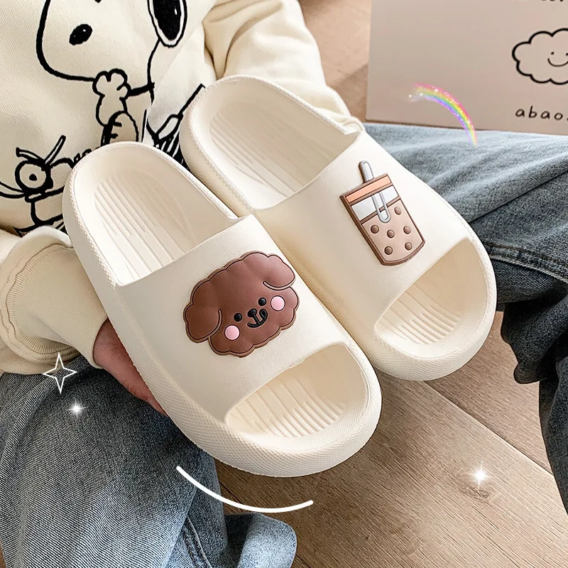 Lovely thick soled slippers female summer indoor home bathroom shower slippers male
Lovely thick soled slippers female summer indoor home bathroom shower slippers male