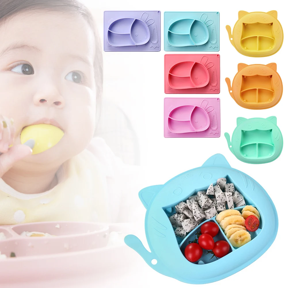 Waterproof Food Grade Silicone Baby Divided Suction Bowl Anti-Slip Children Dinner Plate Infant Learning Feeding Dish Tableware
Waterproof Food Grade Silicone Baby Divided Suction Bowl Anti-Slip Children Dinner Plate Infant Learning Feeding Dish Tableware