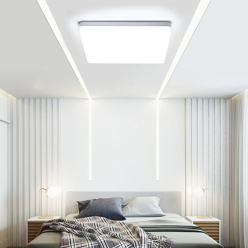 

Ultrathin LED Ceiling Light LED Panel Lamp 110V 220V 48W 36W 24W 18W 13W 9W 6W Living Room Home Lighting Modern LED Ceiling Lamp