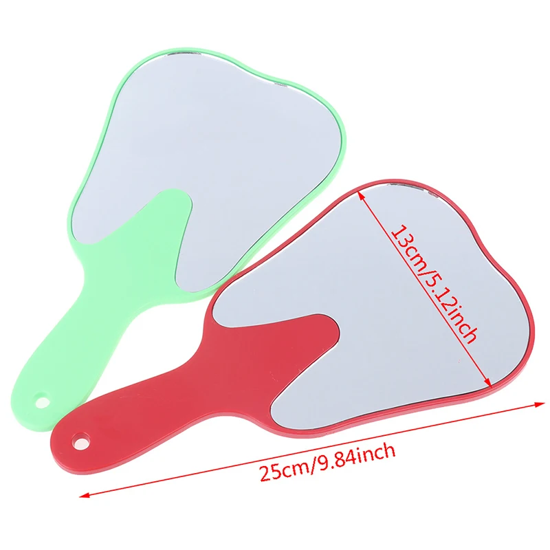 1PC Mouth Dental Handle Mirror Teeth Shape Mirror Tooth Inspection Oral Mirror
1PC Mouth Dental Handle Mirror Teeth Shape Mirror Tooth Inspection Oral Mirror