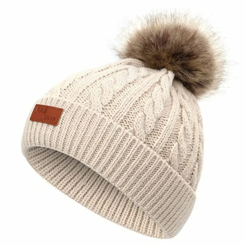 2022 Brand New Newborn Baby bonnet Kids Girls Boys children's Winter Warm Knitted hat Furry Balls Pompom Solid Beanie Cap hats
2022 Brand New Newborn Baby bonnet Kids Girls Boys children's Winter Warm Knitted hat Furry Balls Pompom Solid Beanie Cap hats