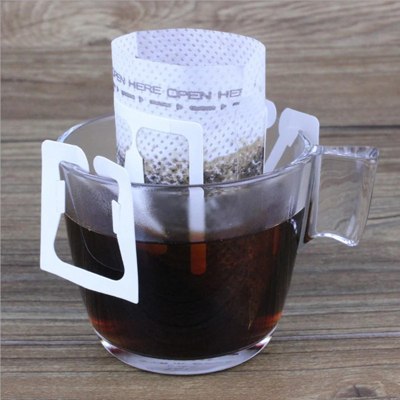 Portable Drip Coffee Powder Bags Filter Paper Hanging Ear Drip Bag Filter 7.4*9cm
Portable Drip Coffee Powder Bags Filter Paper Hanging Ear Drip Bag Filter 7.4*9cm