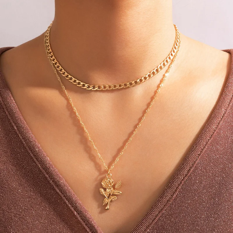 docona Vintage Rose Flowers Pendant Necklaces for Women Gold Geometry Clavicle Chains Ladies Bohemia Jewelry Collar Gift 17292
docona Vintage Rose Flowers Pendant Necklaces for Women Gold Geometry Clavicle Chains Ladies Bohemia Jewelry Collar Gift 17292