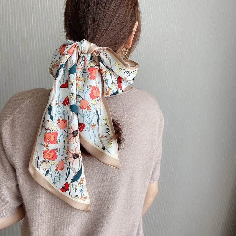 Silk Scarf Women Shawls Wraps Fashion Small Hair Neck Hijabs Foulard Scarves Female Lady bufanda seda mujer echarpe ete soie
Silk Scarf Women Shawls Wraps Fashion Small Hair Neck Hijabs Foulard Scarves Female Lady bufanda seda mujer echarpe ete soie