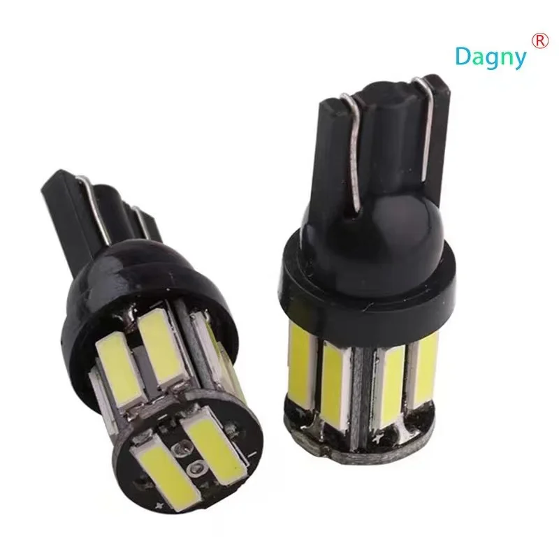 50 PCS Car LedT10 LED W5W 10SMD7020 SMD 194 168 Wedge Replacement Reverse Instrument Panel Lamp White Bulbs For Clearance Lights
50 PCS Car LedT10 LED W5W 10SMD7020 SMD 194 168 Wedge Replacement Reverse Instrument Panel Lamp White Bulbs For Clearance Lights