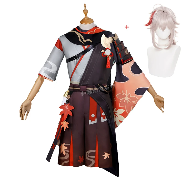 Anime Game Genshin Impact Kiryu Kazuha Battle Suit Party Gorgeous Uniform Wigs Cosplay Costume Halloween Men
Anime Game Genshin Impact Kiryu Kazuha Battle Suit Party Gorgeous Uniform Wigs Cosplay Costume Halloween Men