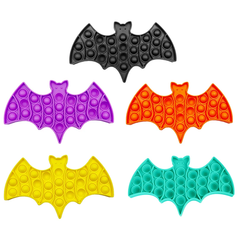 Silicone PushBubble Bat ShapeSensory Fidget Toys for Autism Stress RelieverFidget Anxiety Relief Funny Toys for Adult Child
Silicone PushBubble Bat ShapeSensory Fidget Toys for Autism Stress RelieverFidget Anxiety Relief Funny Toys for Adult Child