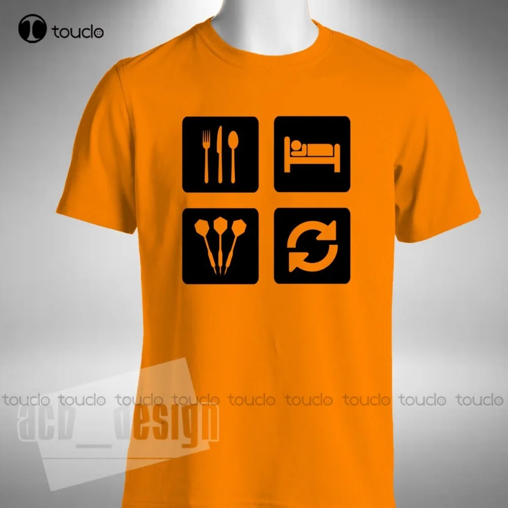New Arrival Men'S Fashion Tees Short Eat Sleep Darts Repeat Mens T-Shirt Funny Taylor Van Gerwen Anderson The Who T Shirt
New Arrival Men'S Fashion Tees Short Eat Sleep Darts Repeat Mens T-Shirt Funny Taylor Van Gerwen Anderson The Who T Shirt