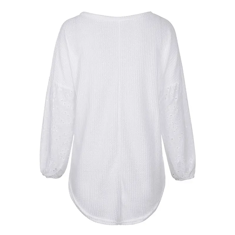 2020 Spring Tops Elegant Blouse Women Embroidery Floral Hollow Out Loose Shirt Casual White Lantern Sleeve Plus Size 3XL
2020 Spring Tops Elegant Blouse Women Embroidery Floral Hollow Out Loose Shirt Casual White Lantern Sleeve Plus Size 3XL