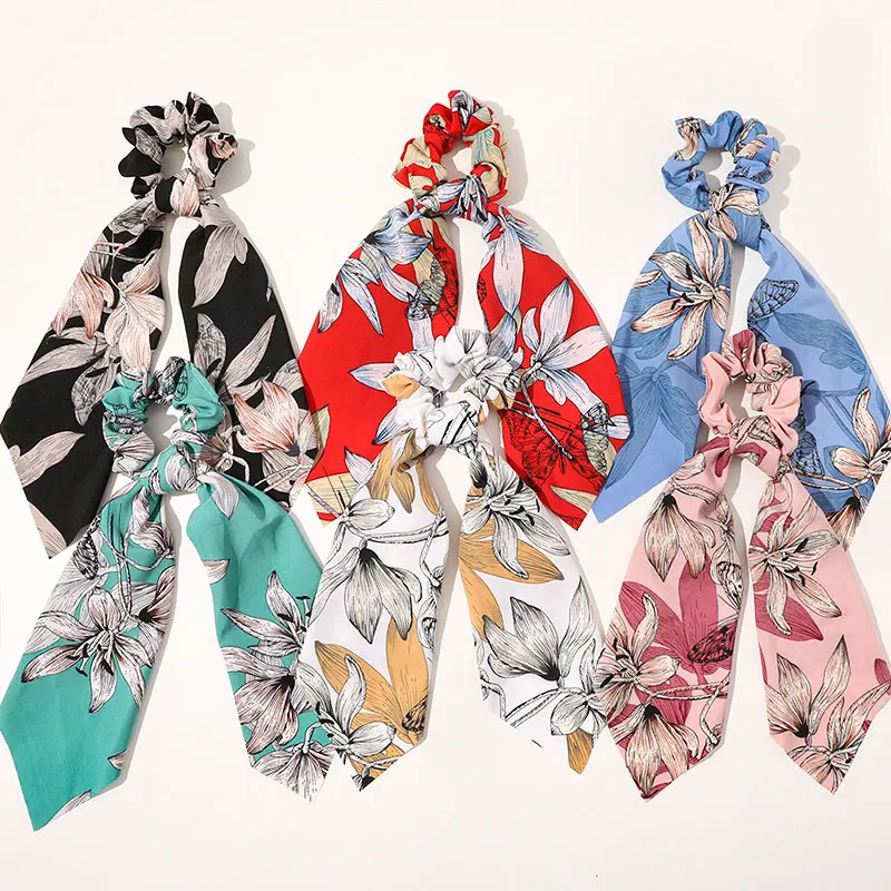 Vintage Hair Rope Big Peony Bow Scrunchies Floral Print Long Hair Scarf Hair Accessories For Women Hairband Female Ribbon Bands
Vintage Hair Rope Big Peony Bow Scrunchies Floral Print Long Hair Scarf Hair Accessories For Women Hairband Female Ribbon Bands