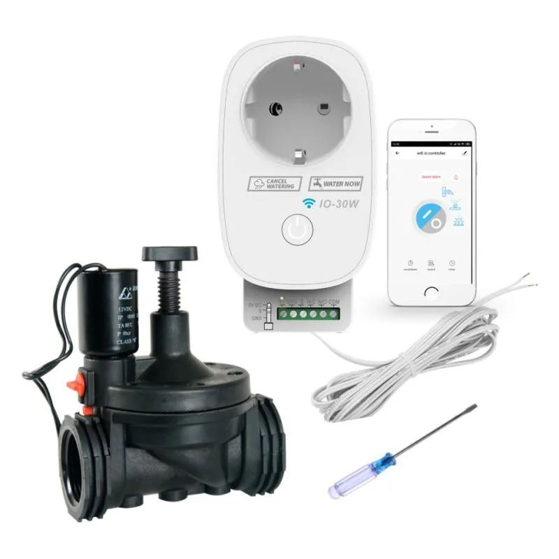 Garden Drip Irrigation Device Tuya WiFi Irrigation Controller Timer System WiFi Intelligent Automatic Watering Device For Plants
Garden Drip Irrigation Device Tuya WiFi Irrigation Controller Timer System WiFi Intelligent Automatic Watering Device For Plants
