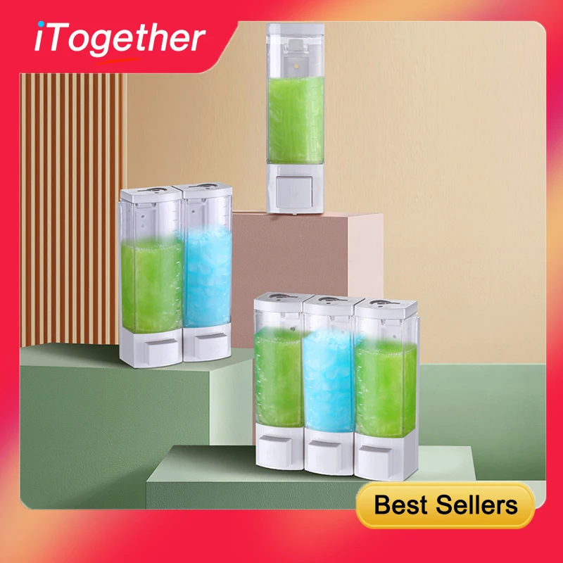 Soap Dispenser No-Drill Shampoo Box Wall Mount Shower Liquid Soap Dispenser Large Capacity High Quality Hotel Bathroom kitchen
Soap Dispenser No-Drill Shampoo Box Wall Mount Shower Liquid Soap Dispenser Large Capacity High Quality Hotel Bathroom kitchen