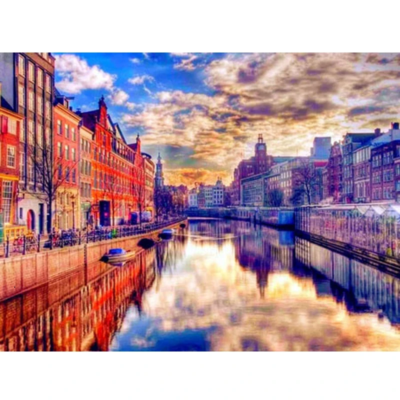 5D Diamond Painting Landscape Full Square/Round Drill Embroidery Cross Stitch City Picture of Rhinestone Crafts Home Decor
5D Diamond Painting Landscape Full Square/Round Drill Embroidery Cross Stitch City Picture of Rhinestone Crafts Home Decor