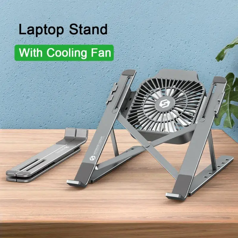 Foldable Desktop Laptop tablet Stand With Cooling Fan Heat Dissipation For HP DELL MacBook Air Pro Stand Notebook Holder Cooler
Foldable Desktop Laptop tablet Stand With Cooling Fan Heat Dissipation For HP DELL MacBook Air Pro Stand Notebook Holder Cooler
