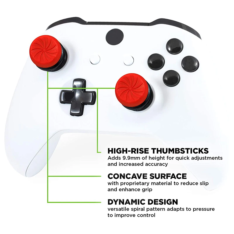 Колпачки-удлинители для ручного захвата контроллера Xbox One геймпада xboxone CQC FPS