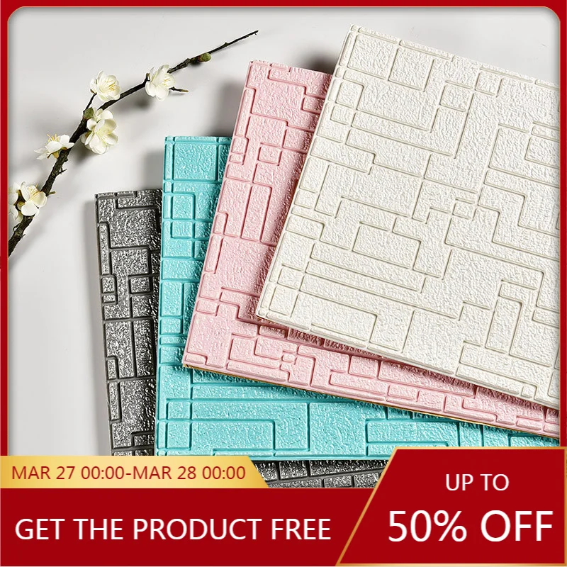 3D Wall Stickers Decorative Self Adhesive Panels Waterproof Wallpaper for Home Bedroom Decor Living Room Kids Bathroom Kitchen
3D Wall Stickers Decorative Self Adhesive Panels Waterproof Wallpaper for Home Bedroom Decor Living Room Kids Bathroom Kitchen