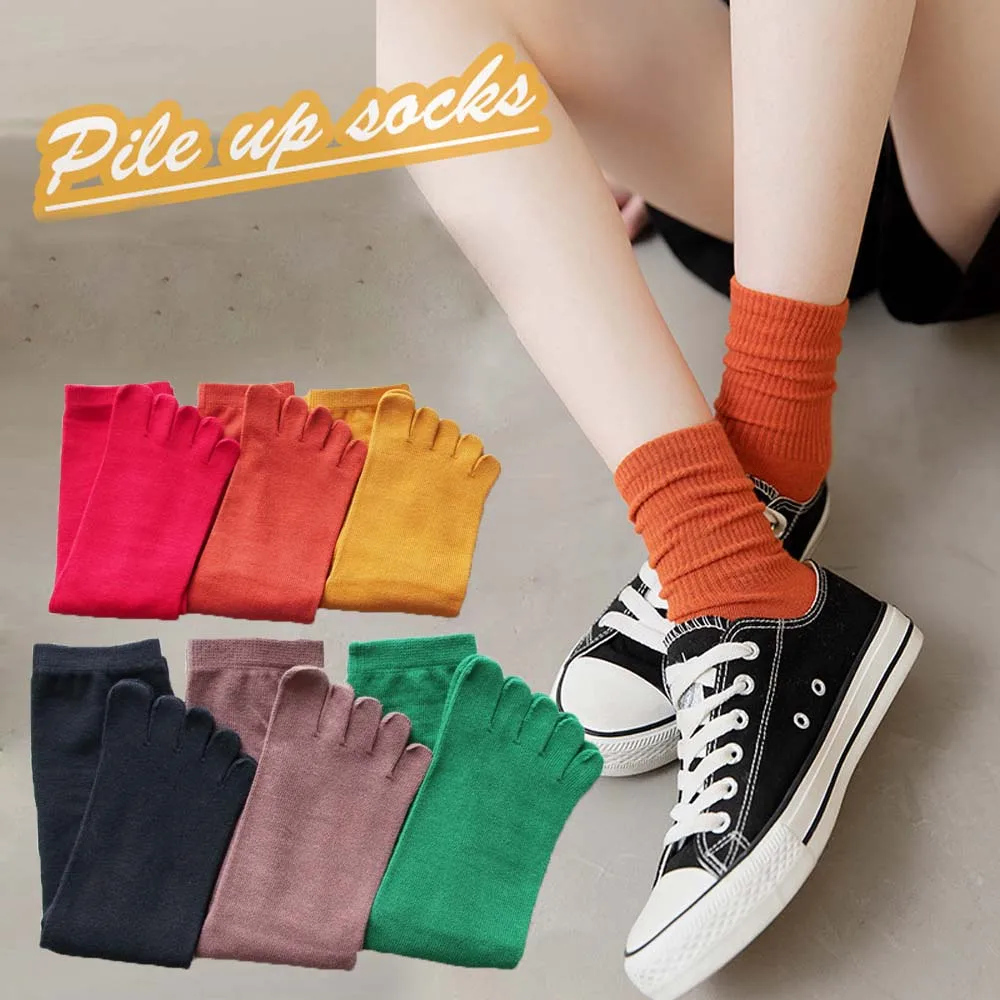 Women Five-Finger Socks Autumn Winter Anti-slip Cotton Breathable Toe Socks Middle Tube Short Socks 2021 Stand Wear And Tear
Women Five-Finger Socks Autumn Winter Anti-slip Cotton Breathable Toe Socks Middle Tube Short Socks 2021 Stand Wear And Tear