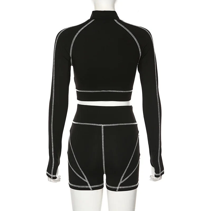 Seamless 2 Piece Yoga Set Women GYM Suit Black Long Sleeve Fitness Clothing Zipper Sportwear Woman High Waist Workout Clothes
Seamless 2 Piece Yoga Set Women GYM Suit Black Long Sleeve Fitness Clothing Zipper Sportwear Woman High Waist Workout Clothes