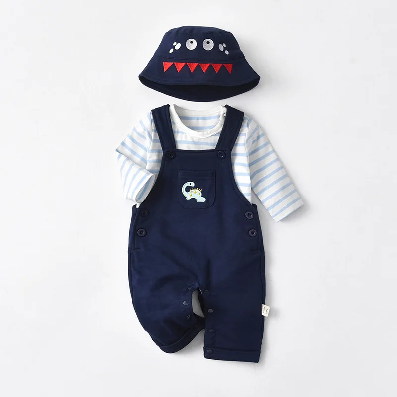 Baby Boy/Girl Clothes Set Long Sleeve Spring/Autumn Outfits Cute Cartoon Dinosaur Print Suits 2Pcs Toddler Overalls Sets
Baby Boy/Girl Clothes Set Long Sleeve Spring/Autumn Outfits Cute Cartoon Dinosaur Print Suits 2Pcs Toddler Overalls Sets