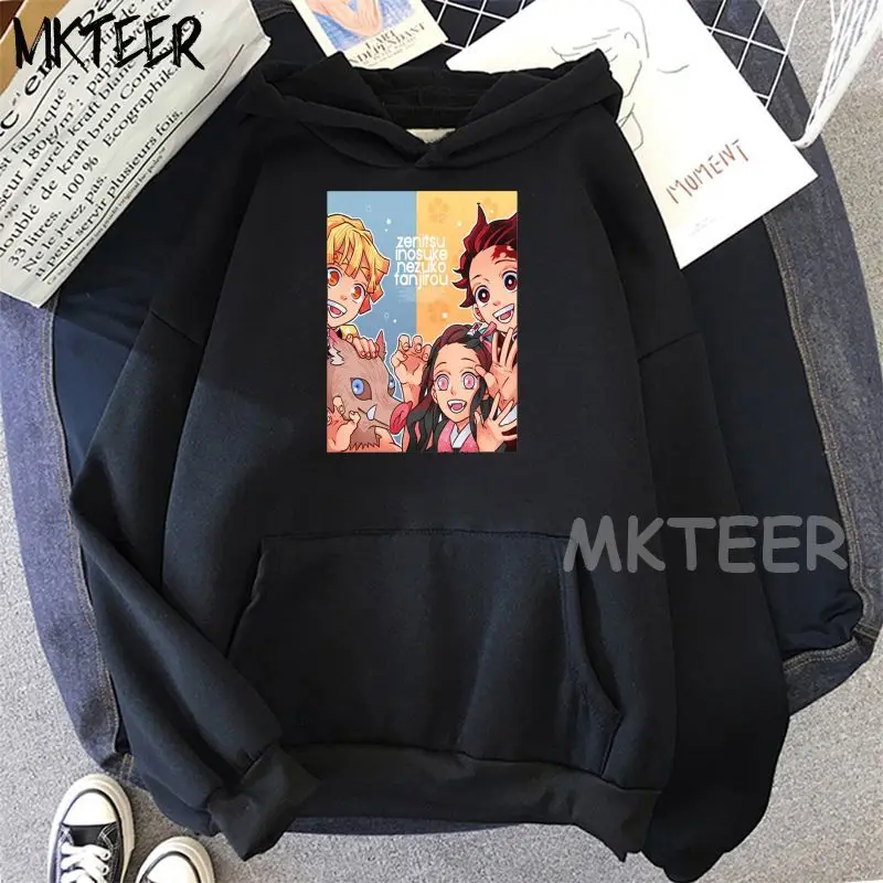 Demon Slayer Kimetsu No Yaiba Cool Hot Sale Aesthetic Clothing Anime Hoodie Korean Fashion Pocket Pullover Sweatshirt Men's
Demon Slayer Kimetsu No Yaiba Cool Hot Sale Aesthetic Clothing Anime Hoodie Korean Fashion Pocket Pullover Sweatshirt Men's