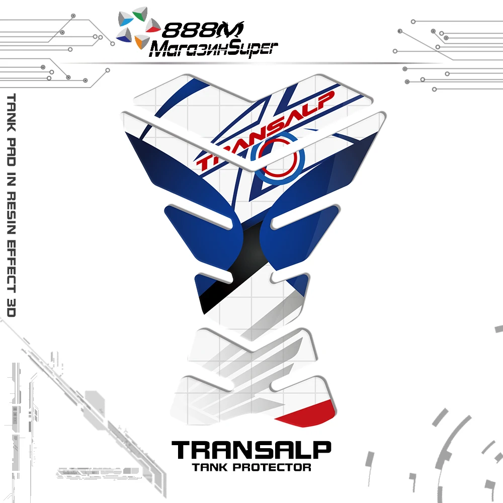 For Honda TRANSALP Tank Pad Decorative Protector High Quality 3D Resin Sticker Pad Filler Reflective Tankpad
For Honda TRANSALP Tank Pad Decorative Protector High Quality 3D Resin Sticker Pad Filler Reflective Tankpad